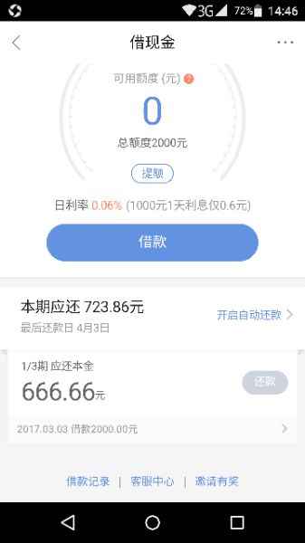 百度有钱花