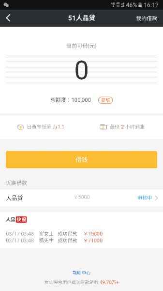 51管家人品贷_51管家人品贷多久通过_51管家人品贷审核要多久